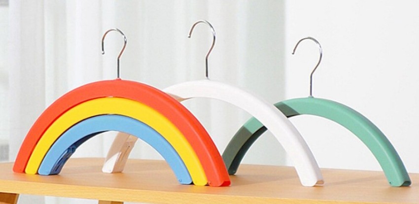 TGOPIT Plastic Ceiling Cloth Dryer Stand Rainbow Clothes Hangers Rotating Multifunctional Three Layer Drying Rack Price in India Buy TGOPIT Plastic Ceiling Cloth Dryer Stand Rainbow Clothes Hangers Ro...