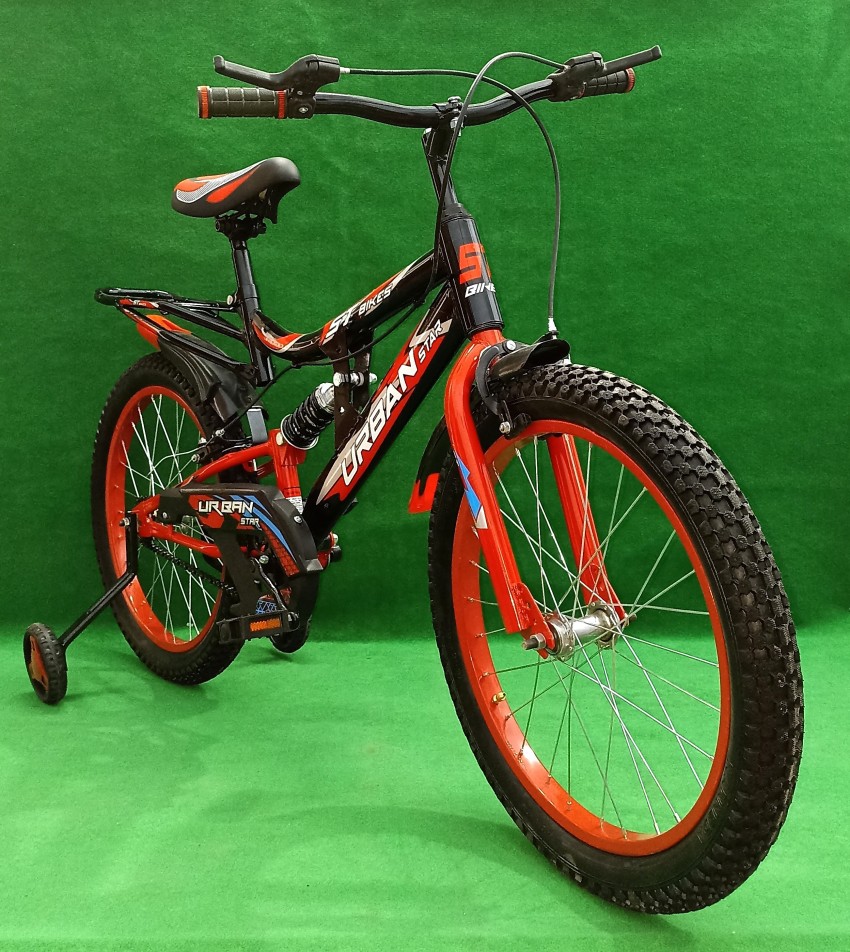 Urban Star 20T SUSPENSION MODEL (85% ASSEMBLED) KIDS ROAD CYCLE(SINGLE SPEED - RED/BLACK) 20 T Roadster Cycle Price in India