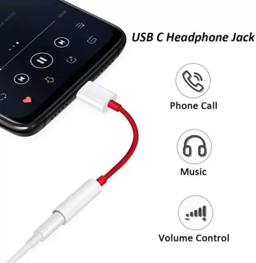 Uborn Lightning Cable 2 A 0.3 m Type C to 3.5mm connector