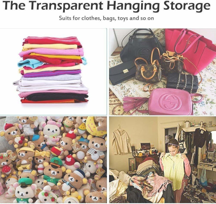 Handbag Purse Organizer Storage Bag Holder Closet Dust-Proof