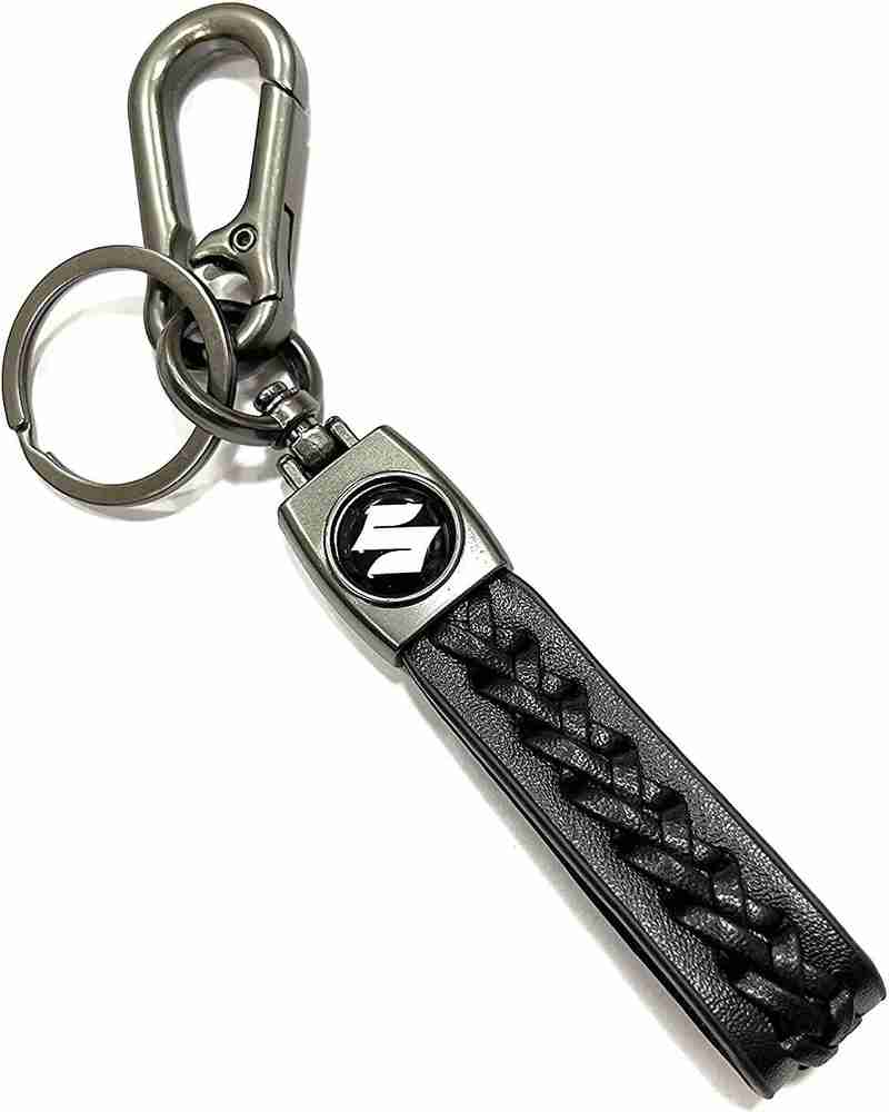 FOXR Premium With Leather Strap Braided Suzuki Keychain Metal For Car Gifting With Key Chain Price in India Buy FOXR Premium With Leather Strap Braided Suzuki Keychain Metal For Car Gifting