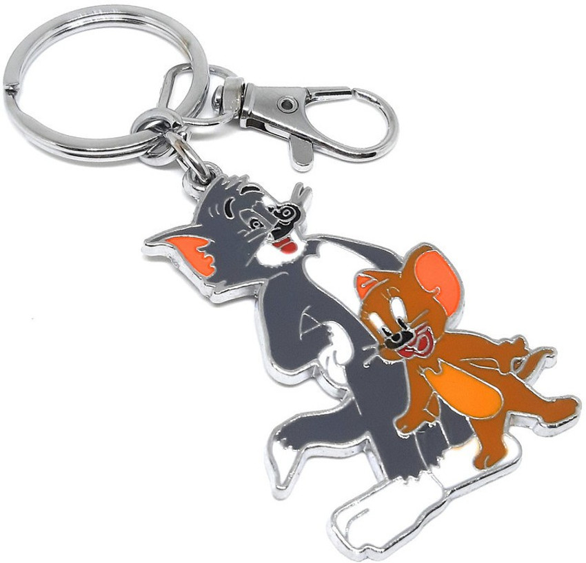 Tom and jerry keychain metal cheap