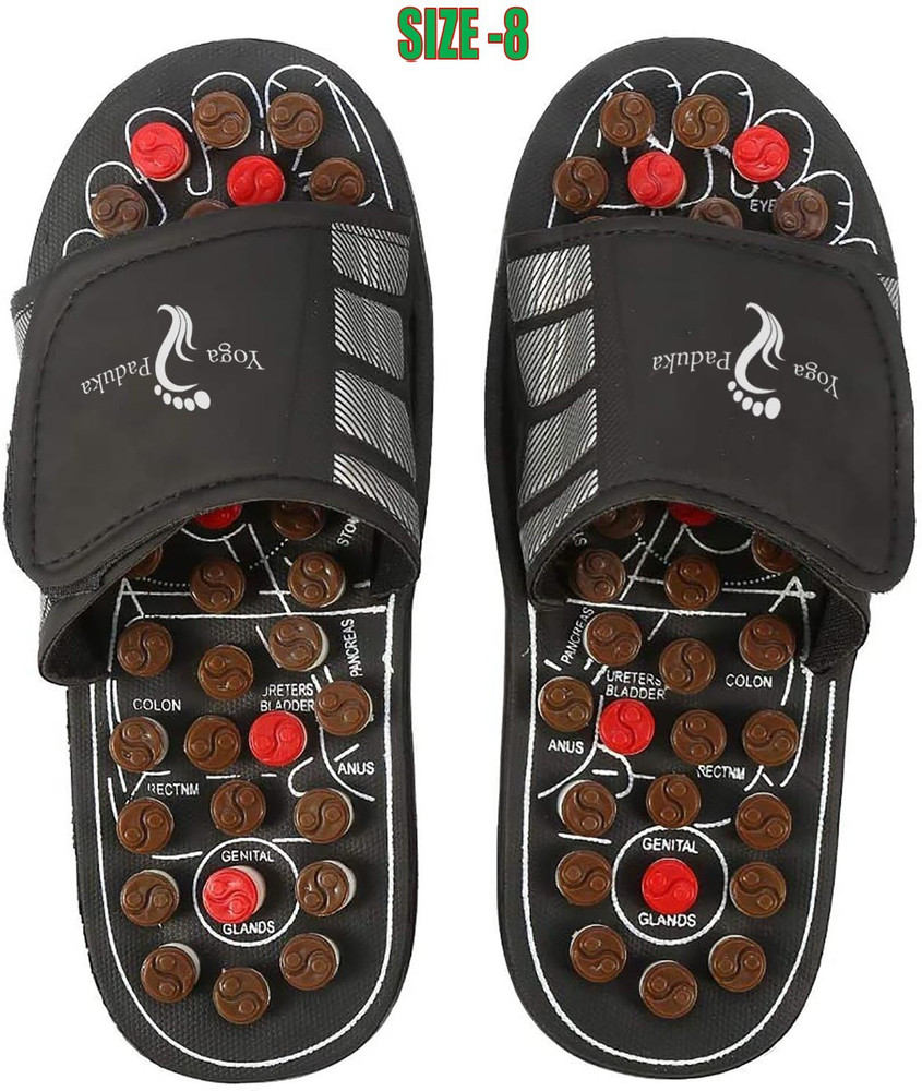 ZURU BUNCH Acupressure Massage Slipper Foot Massager Acupoint Massage Slippers Reflexology Sandals Solution for All Problems and Dual Benefits for Men