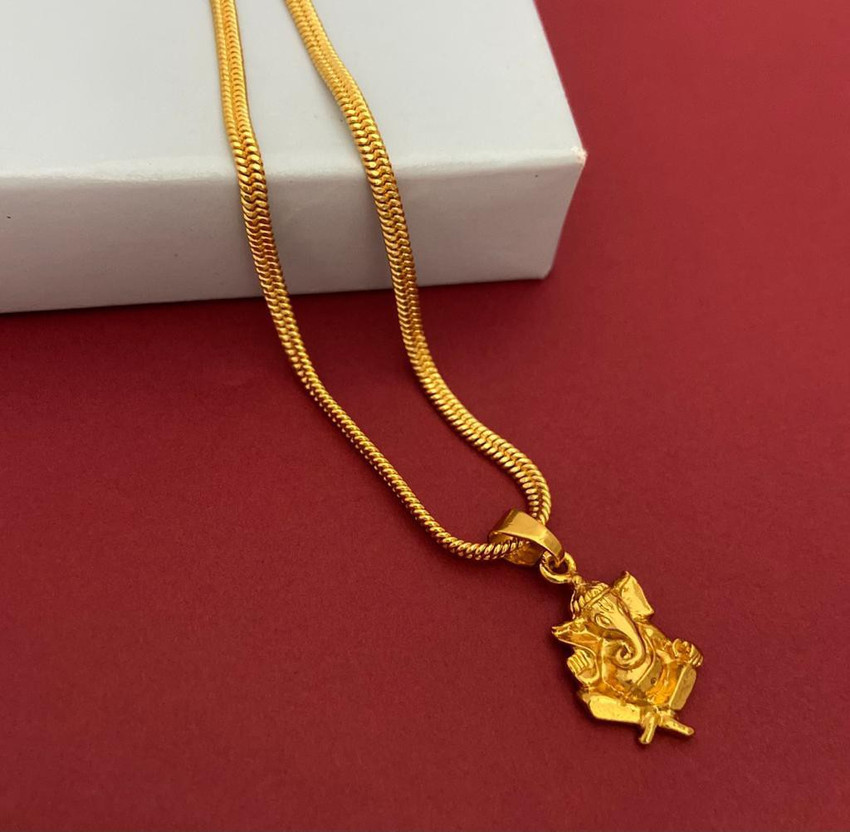 SV SONS Gold plated Alloy Pendant Price in India Buy SV SONS