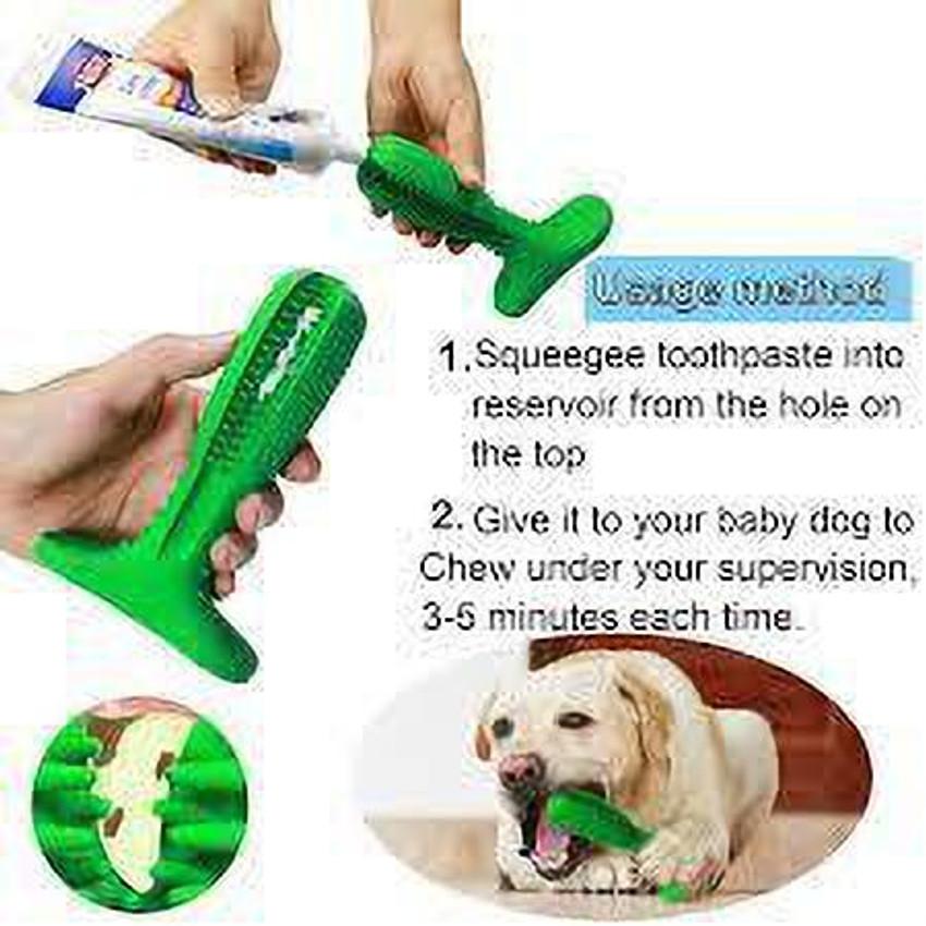 Dog teeth cleaning chew toy clearance