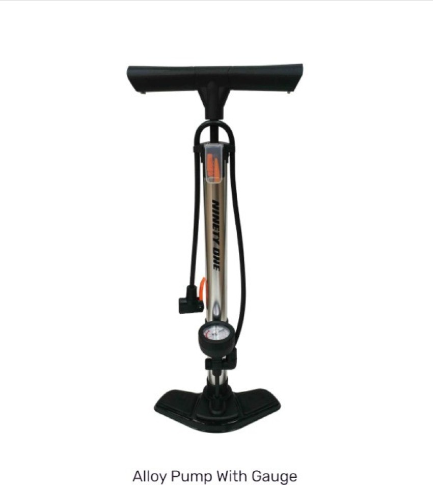 Ninety one ALLOY PUMP WITH GAUGE Bicycle Pump Buy Ninety one ALLOY PUMP WITH GAUGE Bicycle Pump Online at Best Prices in India Cycling Flipkart