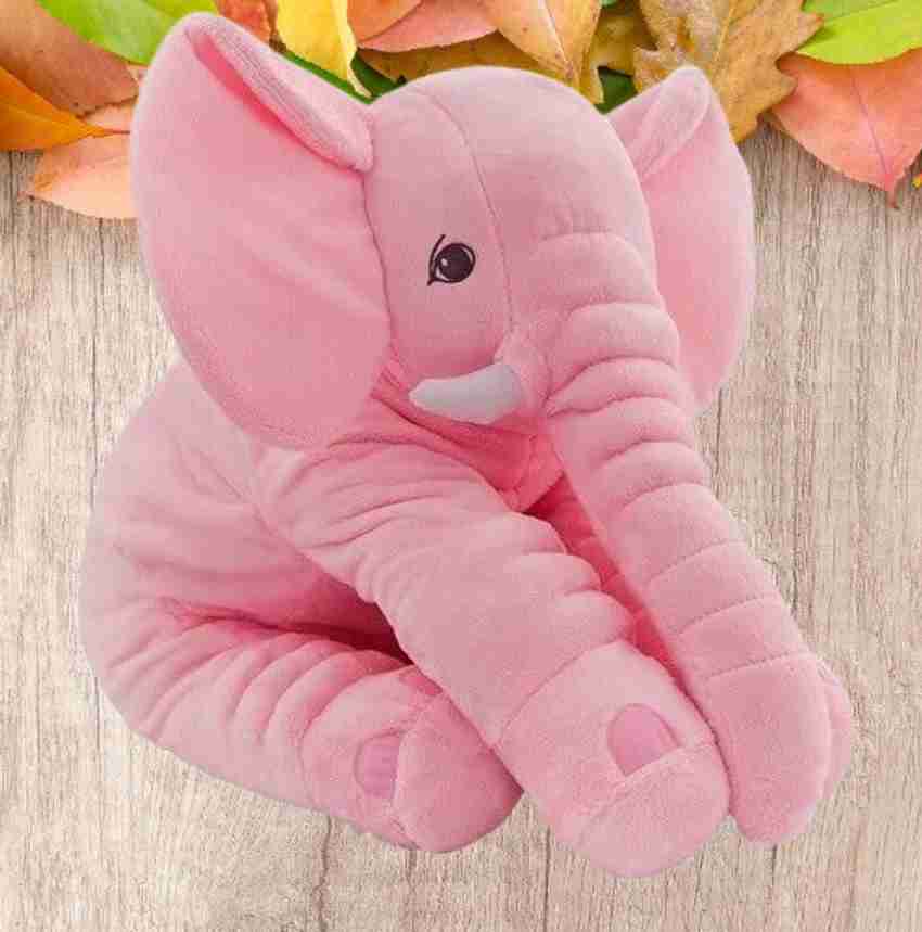 Ktkashish Toys SOFT PINK ELEPHANT PILLOW L FOR YOUR KIDS 50 60 CM 55 cm SOFT PINK ELEPHANT PILLOW L FOR YOUR KIDS 50 60 CM Buy TEDDY BEAR toys in