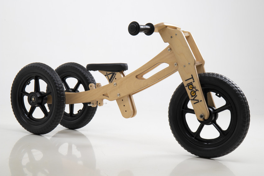 Wooden trike balance best sale bike