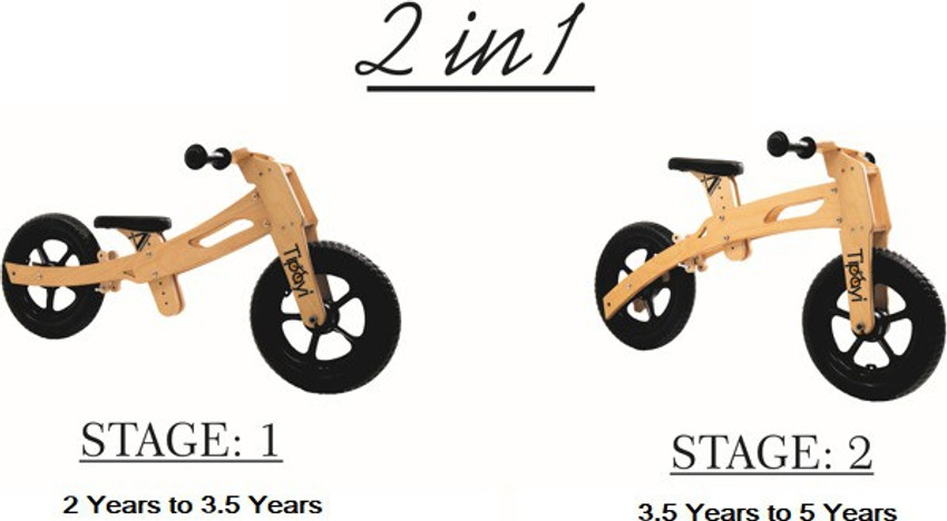 Wooden cycle for best sale kids