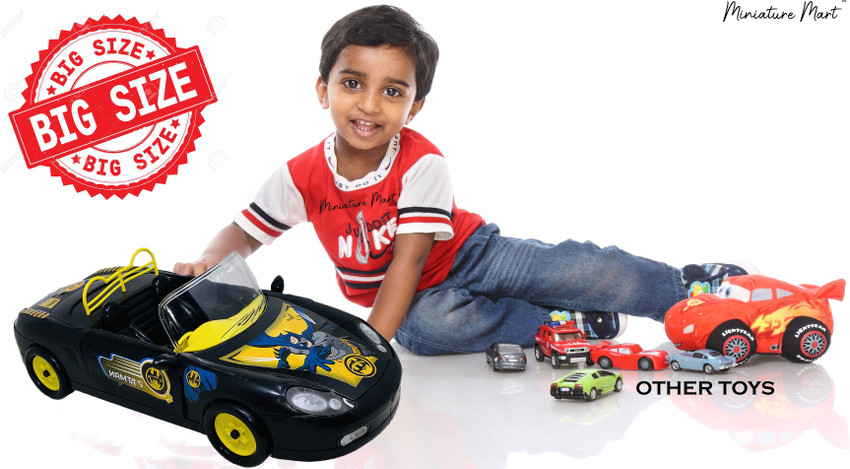 Miniature Mart Big Size Jumbo Racing Toy Car For Kids Give As Gift 2 Big Size Jumbo Racing Toy Car For Kids Give As Gift 2