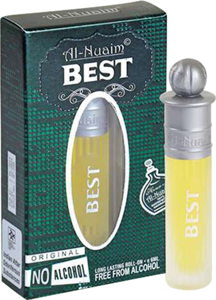 Al Nuaim Best 6 ml Attar Roll On Women Men Alcohol Free Floral