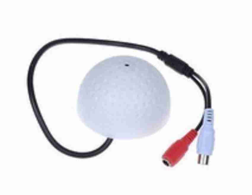 ATEKT CCTV Camera Mic for Audio Sound Recording RCA 4 PS PACK OF 2