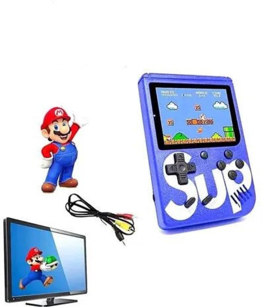 Generic Sup Mini console de jeu portable Super Mario Russian