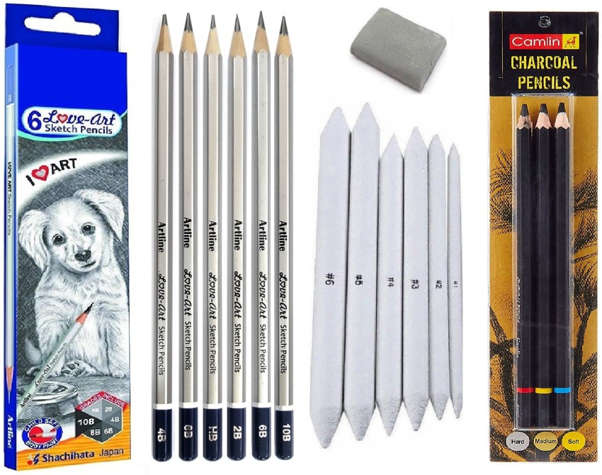 Camlin 6 Drawing Pencil Set of 6