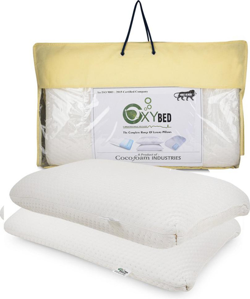 Oxy Bed Cool Gel Standard Pillow Suitable For Back Side Sleepers