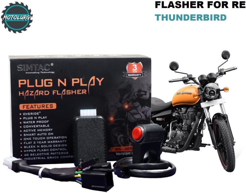 hazard indicator for royal enfield