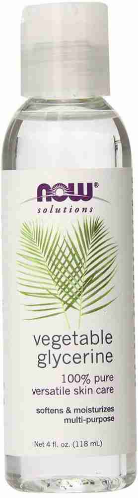 now Solutions Vegetable glycerine Pure Versatile Skin Care Softens