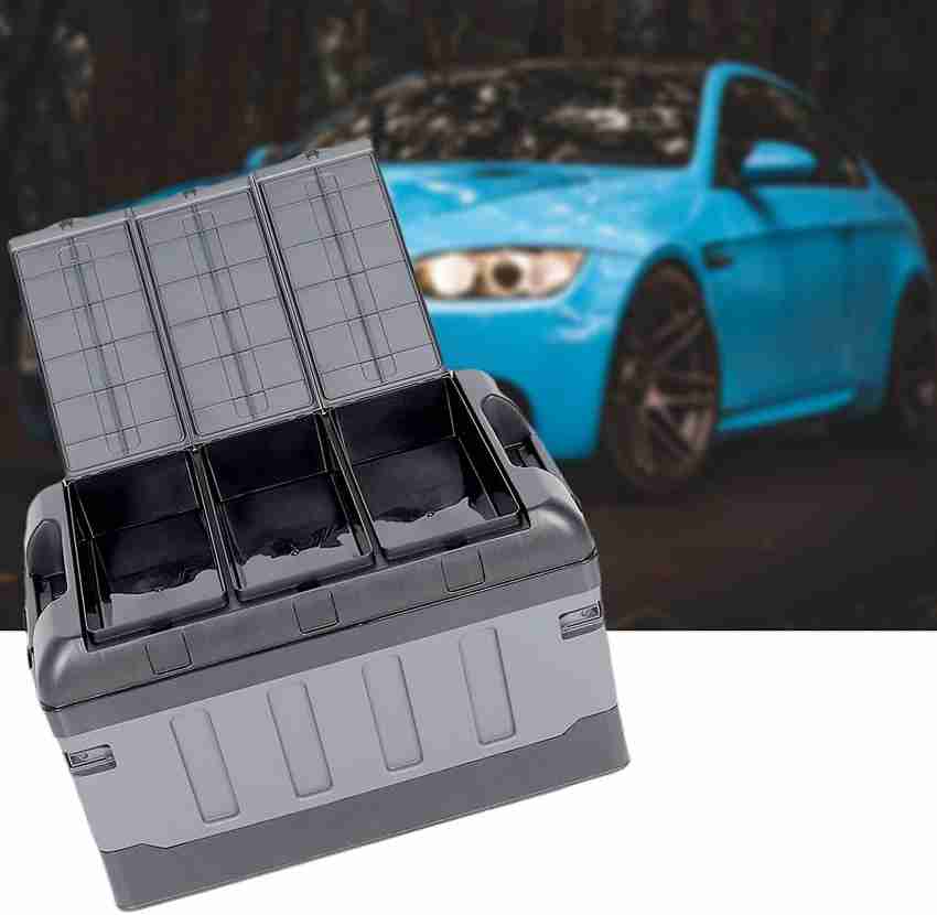 Nasmodo Car trunk organizer bag for traveling picnic folding car