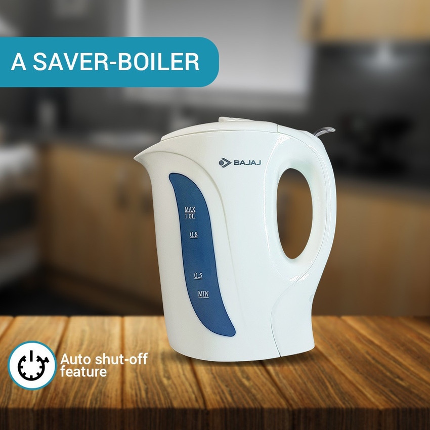 Bajaj electric kettle 1.7 ltr non strix clearance