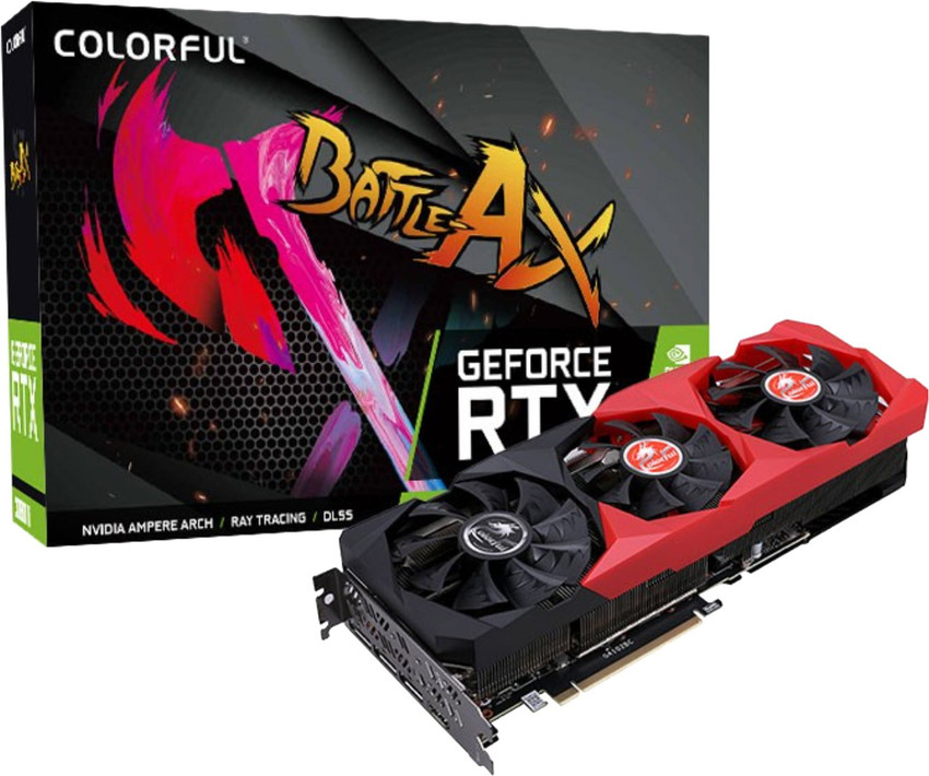Colorful graphic card top