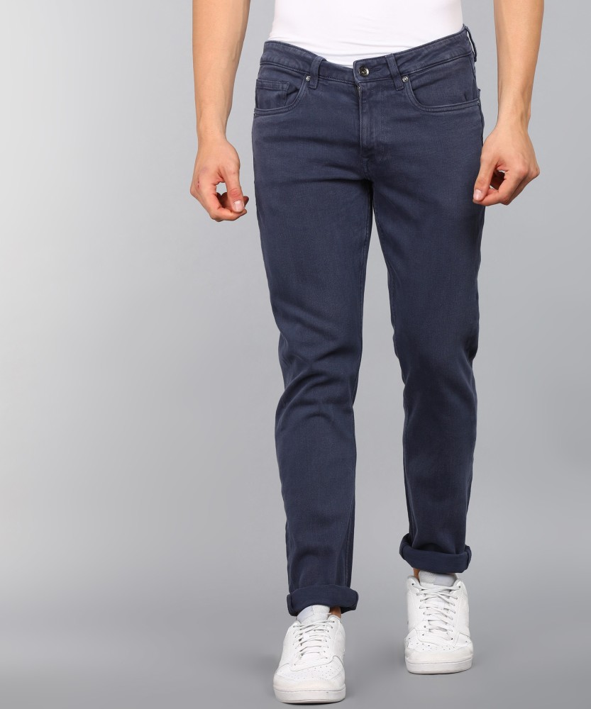 Louis Philippe Denim Jeans Men Blue Slim Fit - Buy Louis Philippe