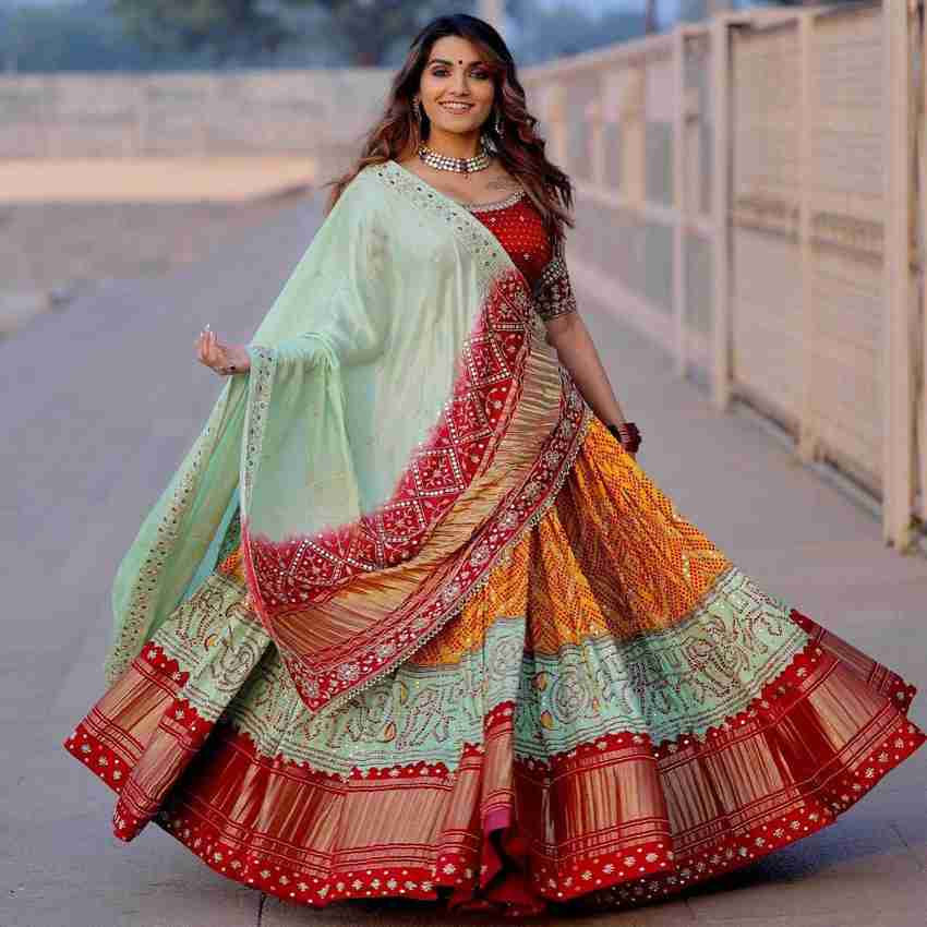 Kathiyawadi lehenga shop online