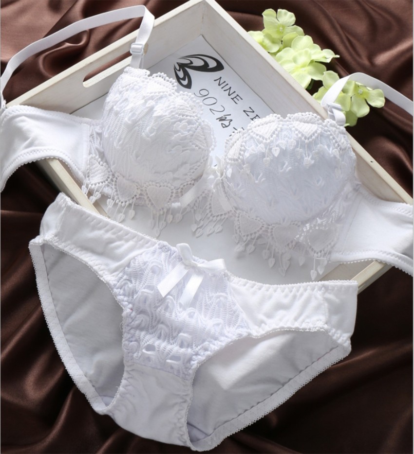 ASHION Women's Lingerie Bra & Panty Set with White Chocolate Bean wax Combo  Pack