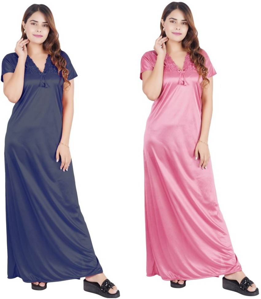 Beautiful night dresses discount flipkart