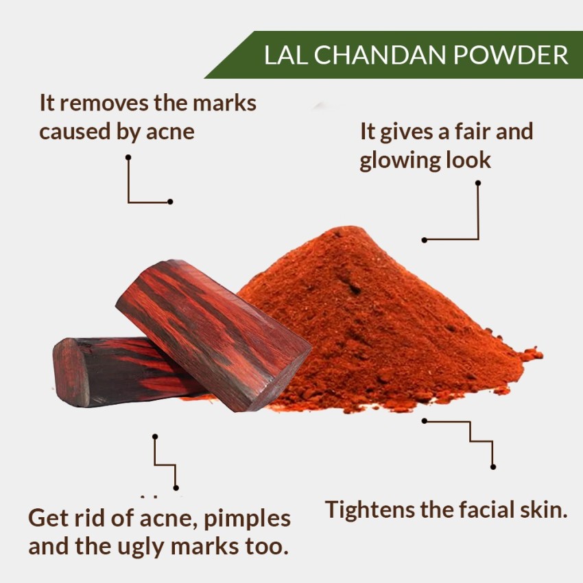 Desi Jadi Buti Lal Chandan Powder – Red Sandalwood Powder