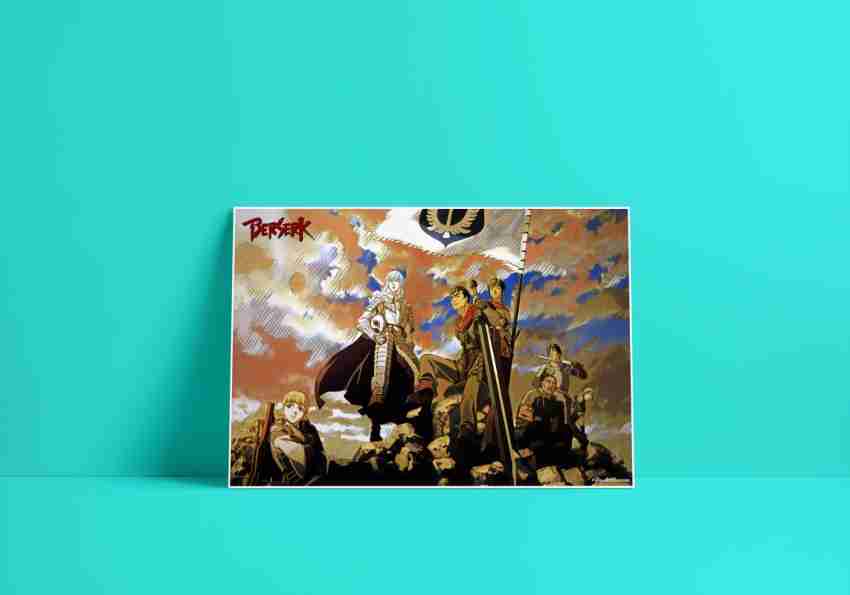 YAA - Berserk: Golden Age Arc I -The Egg of The King Anime Art Effect Poster  (18inchx12inch) Photographic Paper - Animation & Cartoons posters in India  - Buy art, film, design, movie