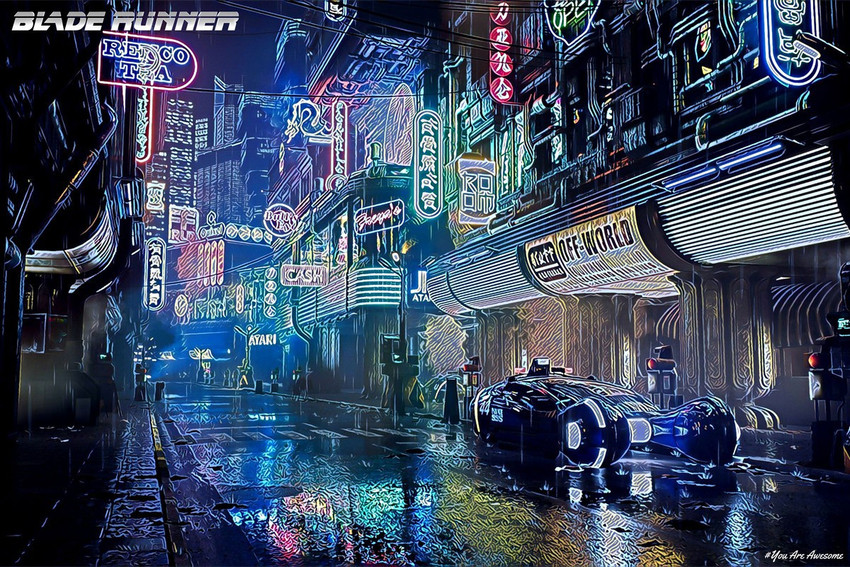 Blade Runner 2049 Movie Poster Dead City 