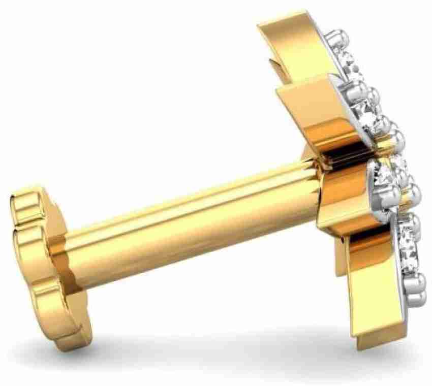 Kalyan jewellers nose pin on sale price