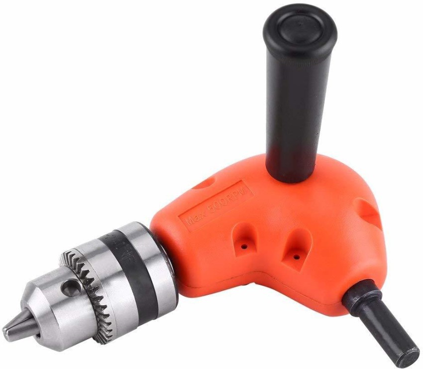 90 Degree Right Angle Drill Cordless Drill Attachment Adapter With
