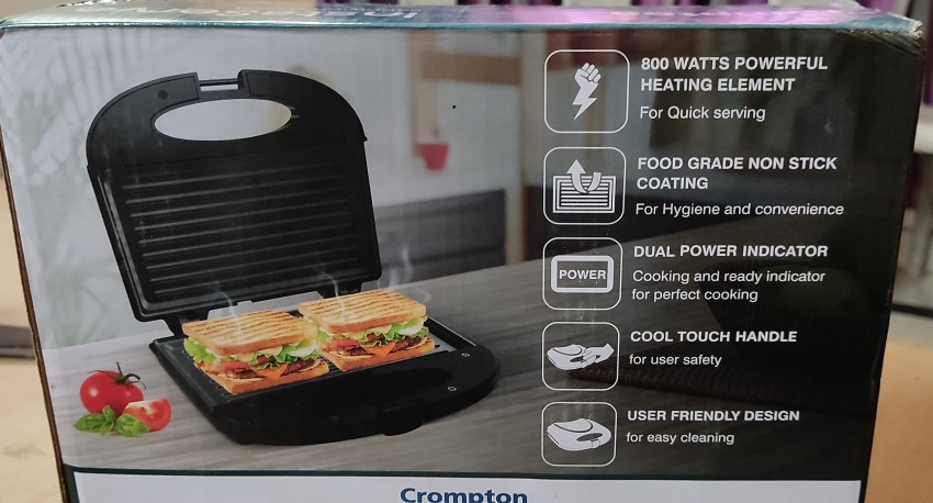 How to Use A Sandwich Maker the Right Way? - Crompton