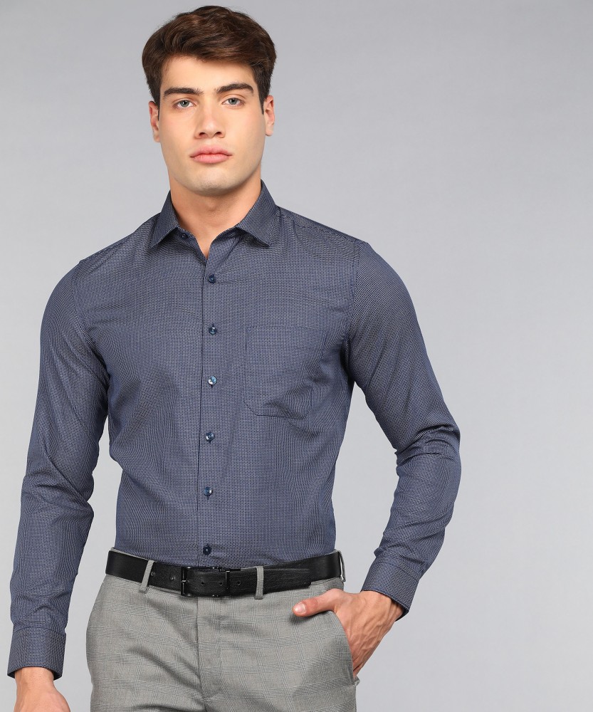Louis Philippe Formal Shirts : Buy Louis Philippe Grey Formal