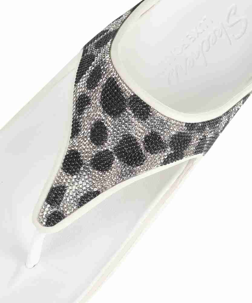 Skechers leopard clearance slippers