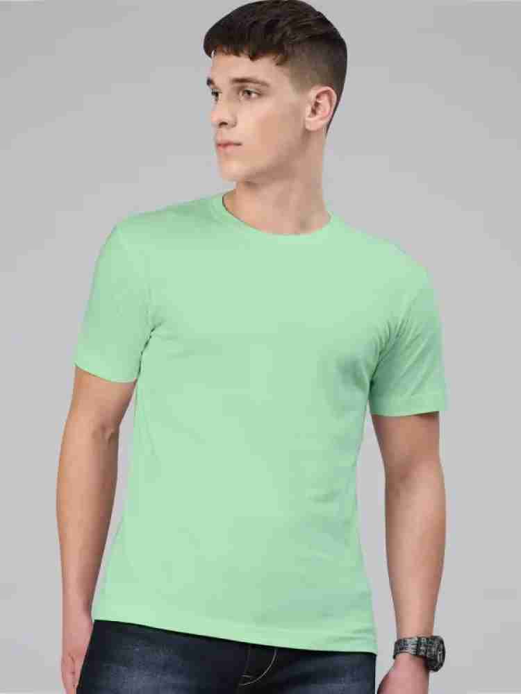 light green t shirt