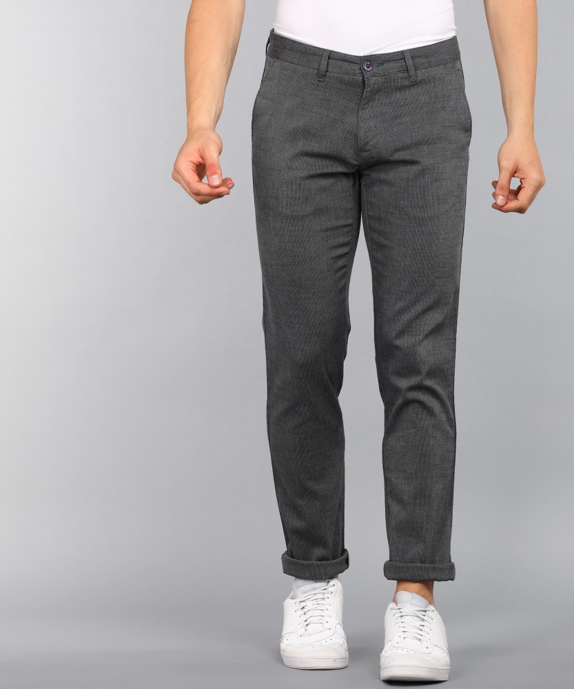 Louis Philippe Formal Trousers  Buy Louis Philippe Men Grey Trousers  Online  Nykaa Fashion