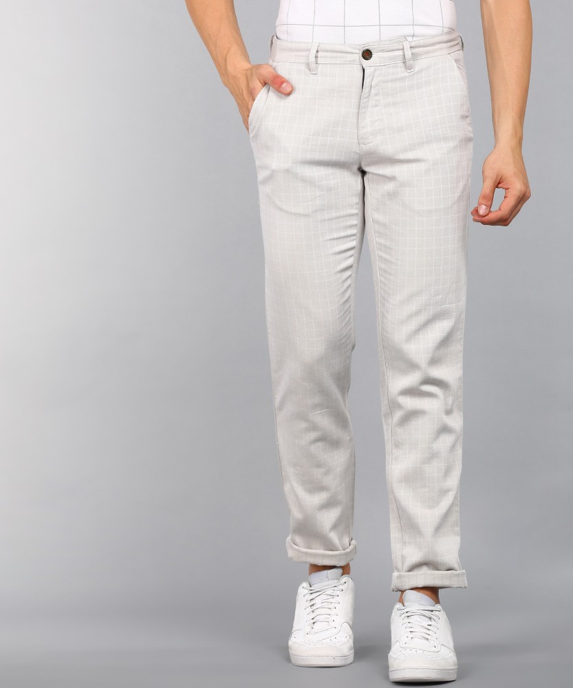 Buy Grey Trousers & Pants for Men by LOUIS PHILIPPE Online