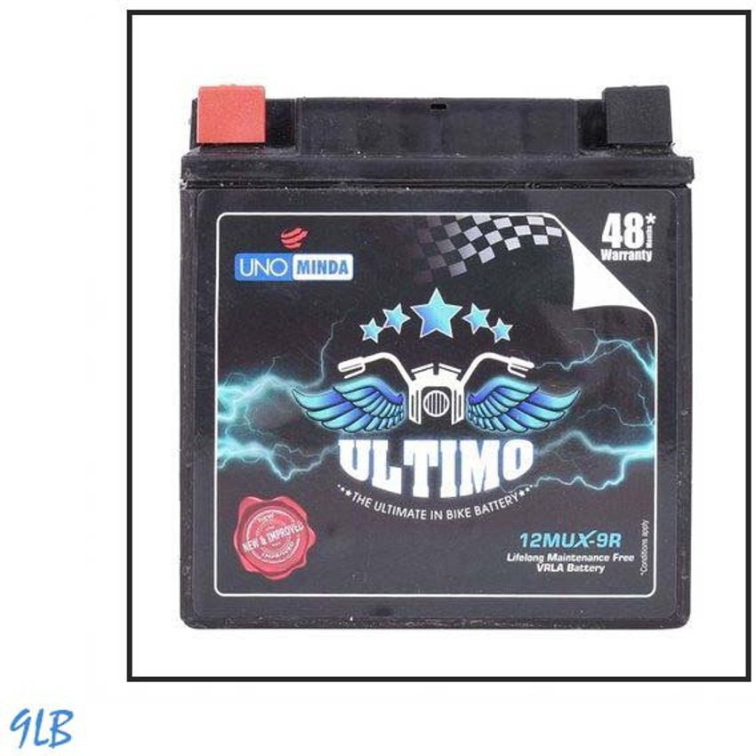 minda battery for bike price