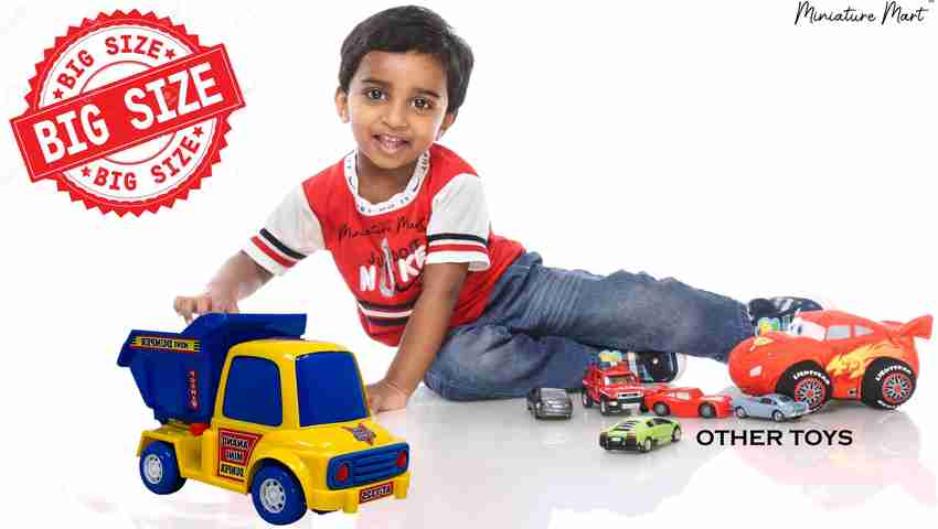 Miniature Mart Kids Big Size Unbreakable Mini Dumper Truck With