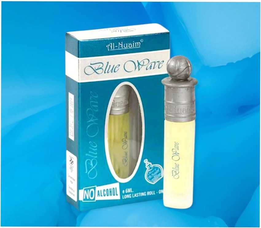 Al Nuaim Blue Wave Perfume for Men Women 6 ml Floral Attar