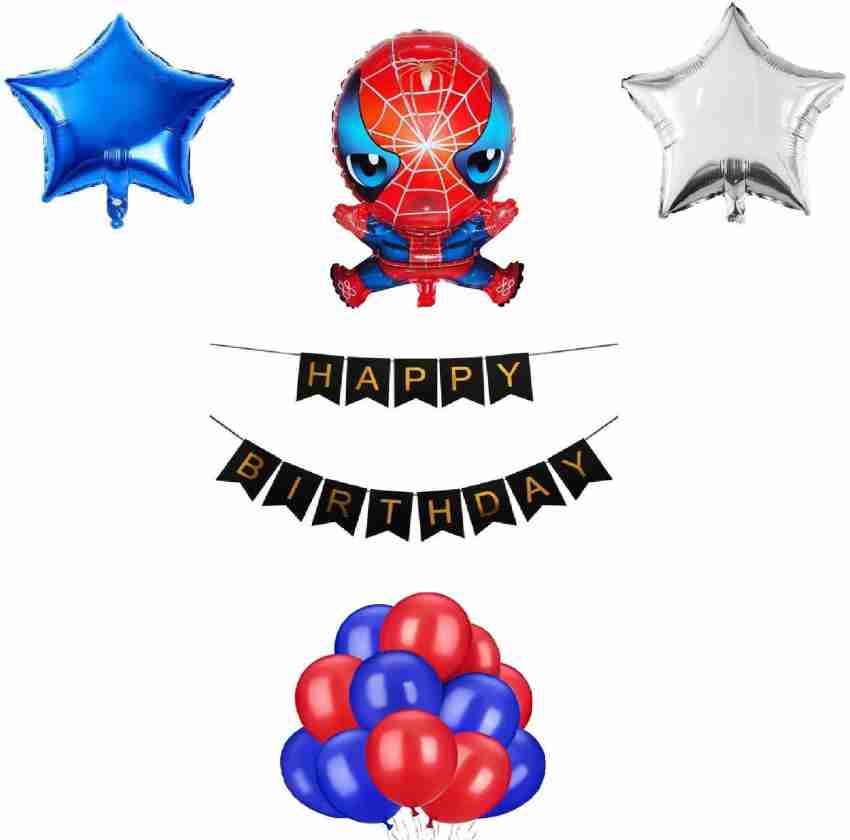 Spider Man Theme Birthday Decoration at Rs 2999/pack in Kolkata