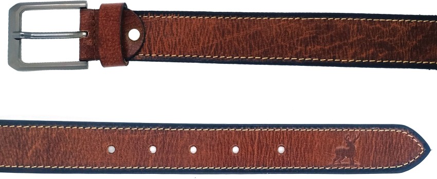 Walker Leather Belt - Brown –