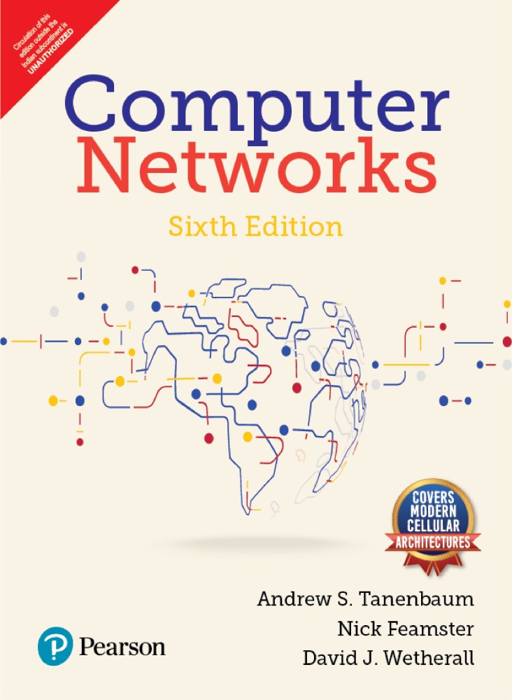 Tanenbaum Wetherall, Computer Networks, 5th Edition Pearson, 44% OFF