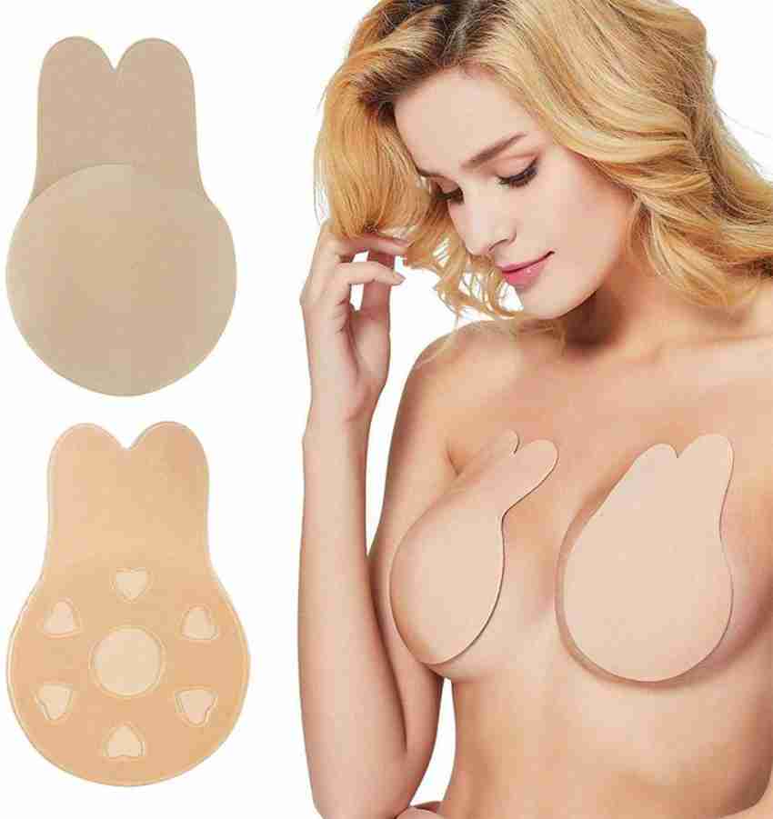 Diva Secret Sticky Bra Push Up Lift Nipple Covers Adhesive Strapless  Invisible Backless Bras Plunge Reusable for Women Beige Silicone, Cotton  Peel and Stick Bra Petals Price in India - Buy Diva