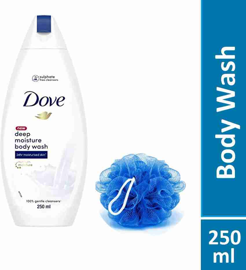 DOVE Deep Moisture Body Wash 250ml With 1 Loofah Price in India Buy DOVE Deep Moisture Body Wash 250ml With 1 Loofah online at Flipkart