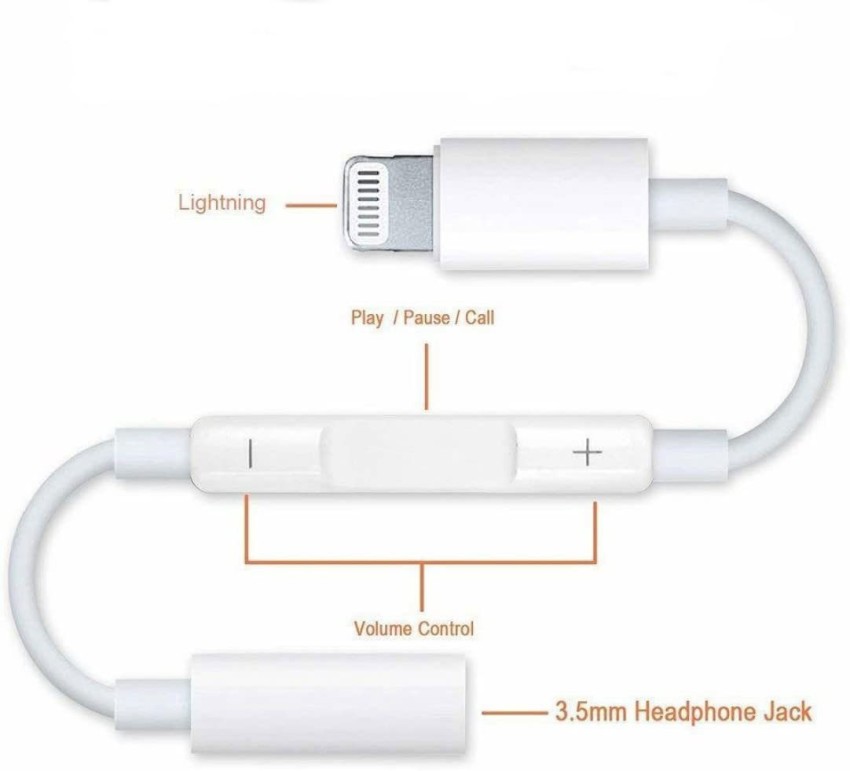 Lightning to 3.5mm Headphone Jack Adapter