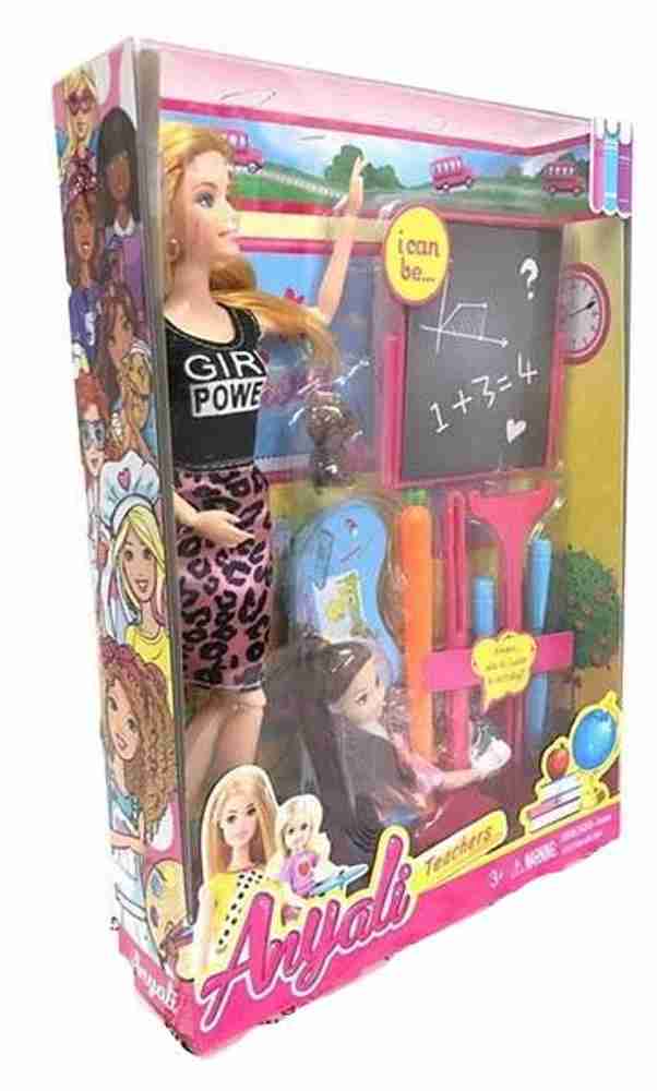 Barbie teacher hot sale doll set