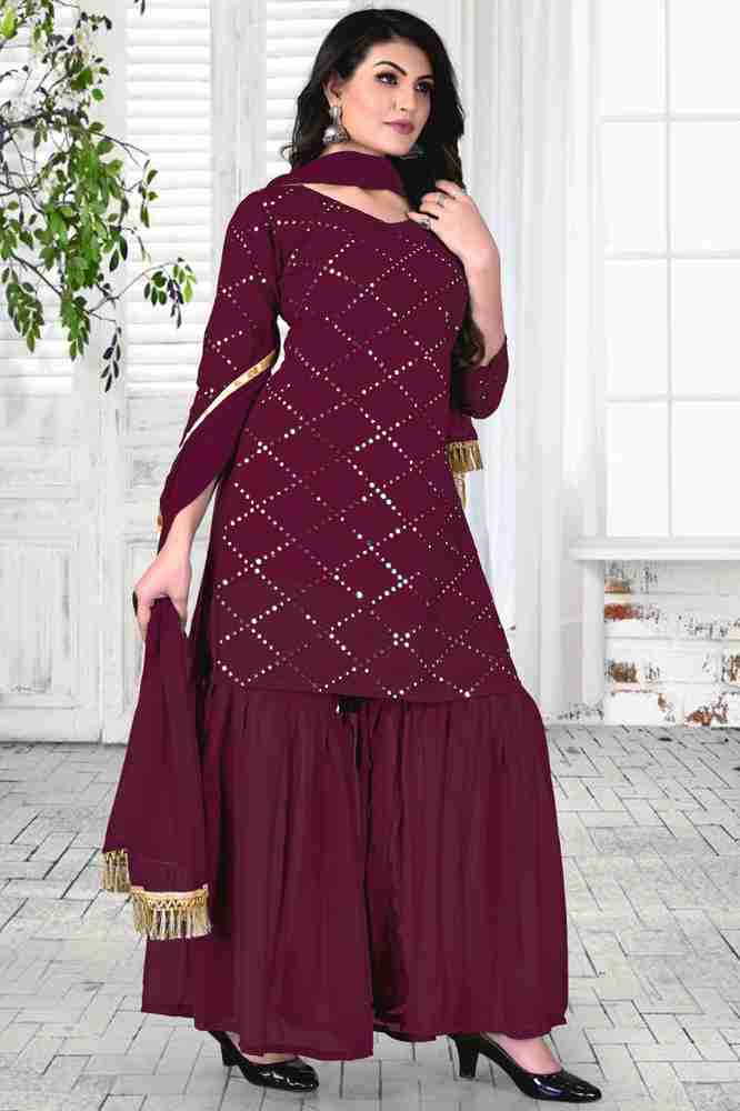 Sharara dress sales on flipkart